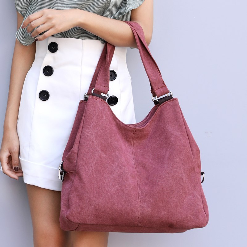 Canvas Shoulder Bag